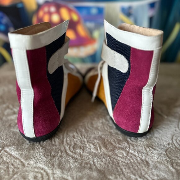 Designer High-Top Sneakers | Size 38 | Luxury Brand - Picture 7 of 9